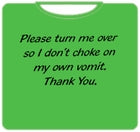 Please Turn Me Over T-Shirt