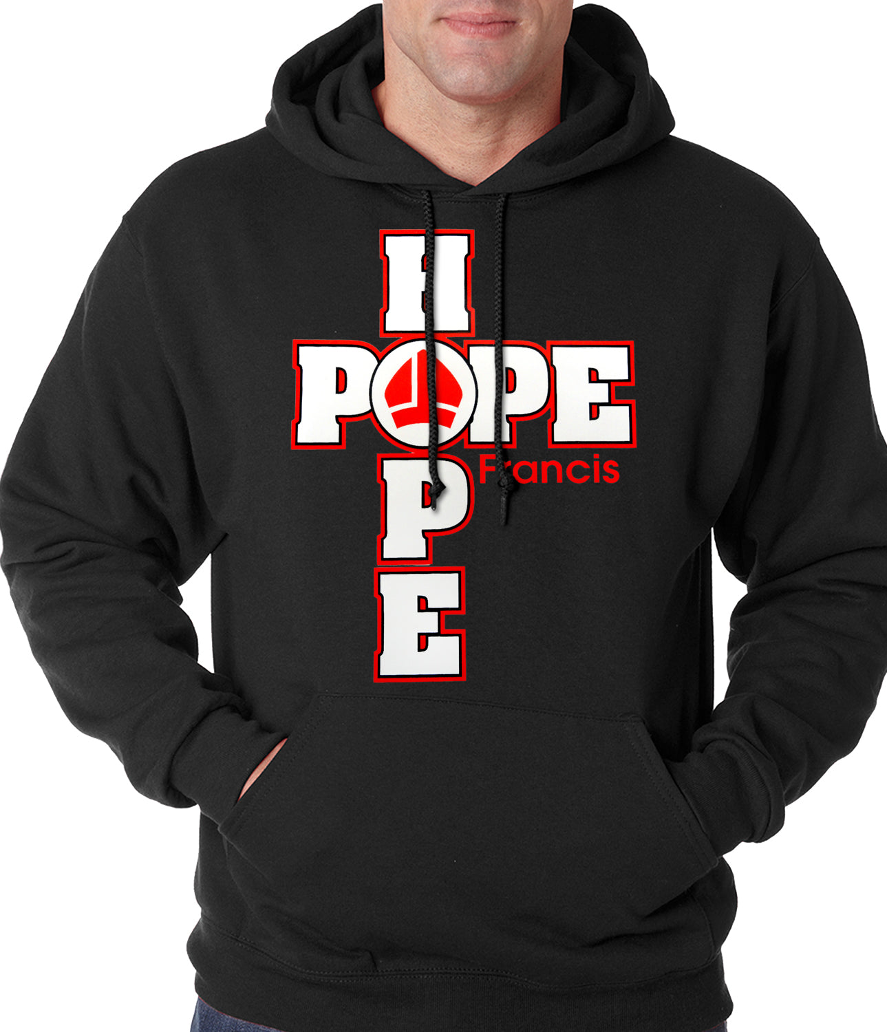 Pope Francis - Hope Adult Hoodie