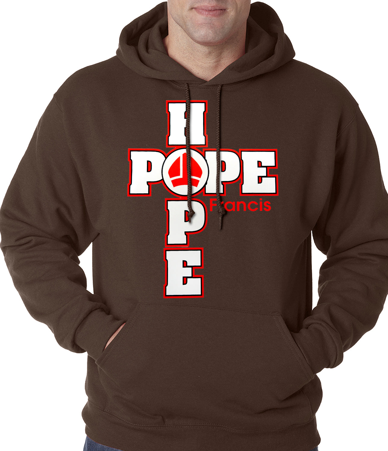 Pope Francis - Hope Adult Hoodie