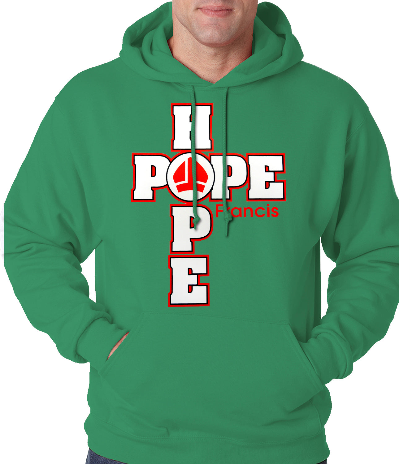Pope Francis - Hope Adult Hoodie