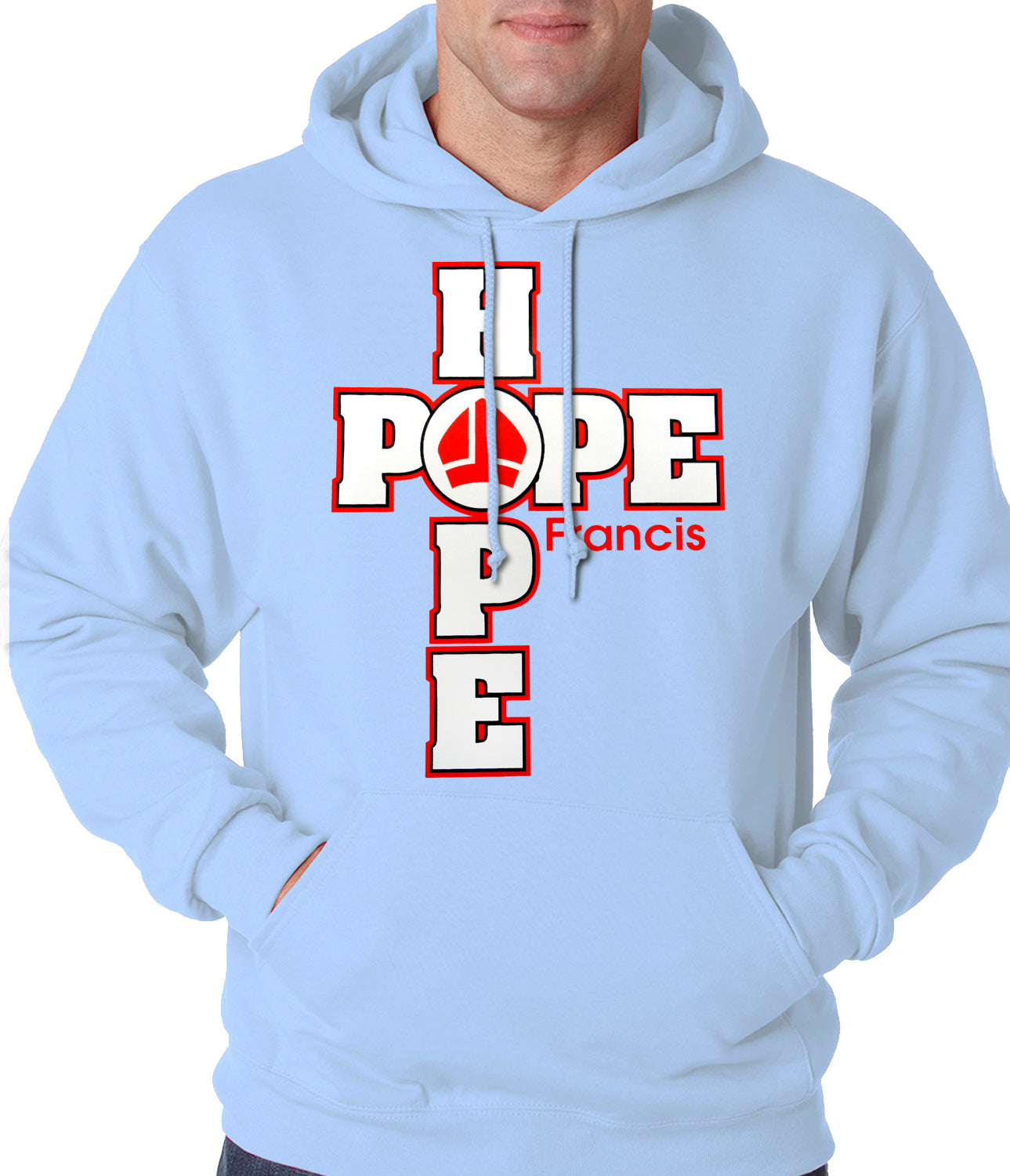 Pope Francis - Hope Adult Hoodie