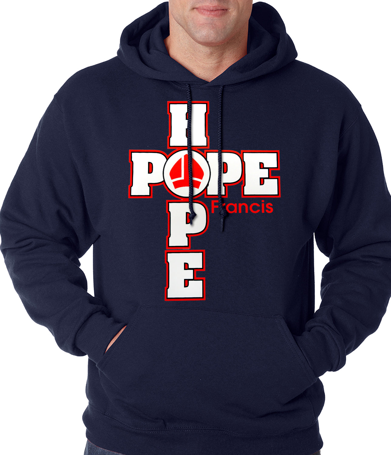Pope Francis - Hope Adult Hoodie