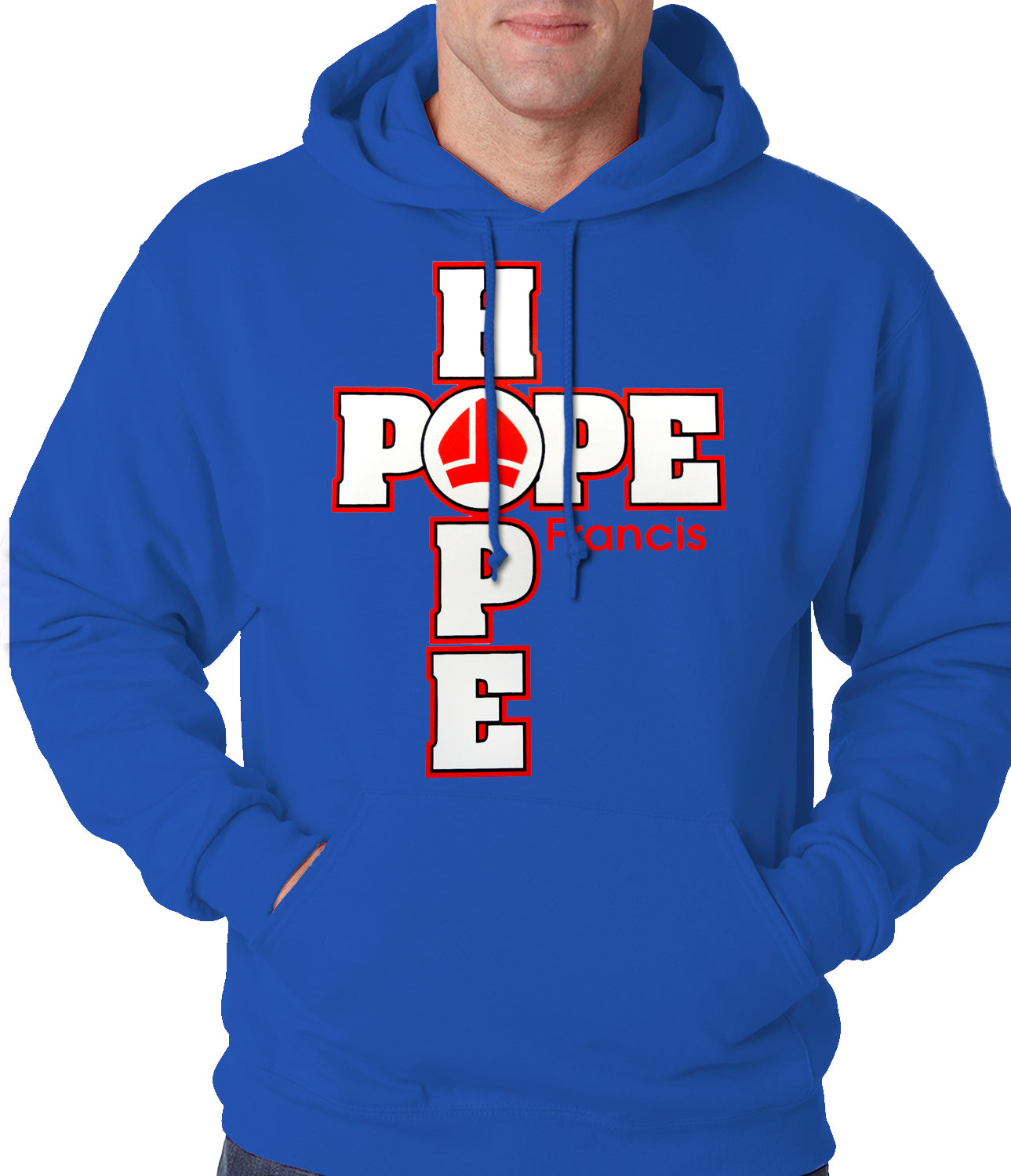 Pope Francis - Hope Adult Hoodie