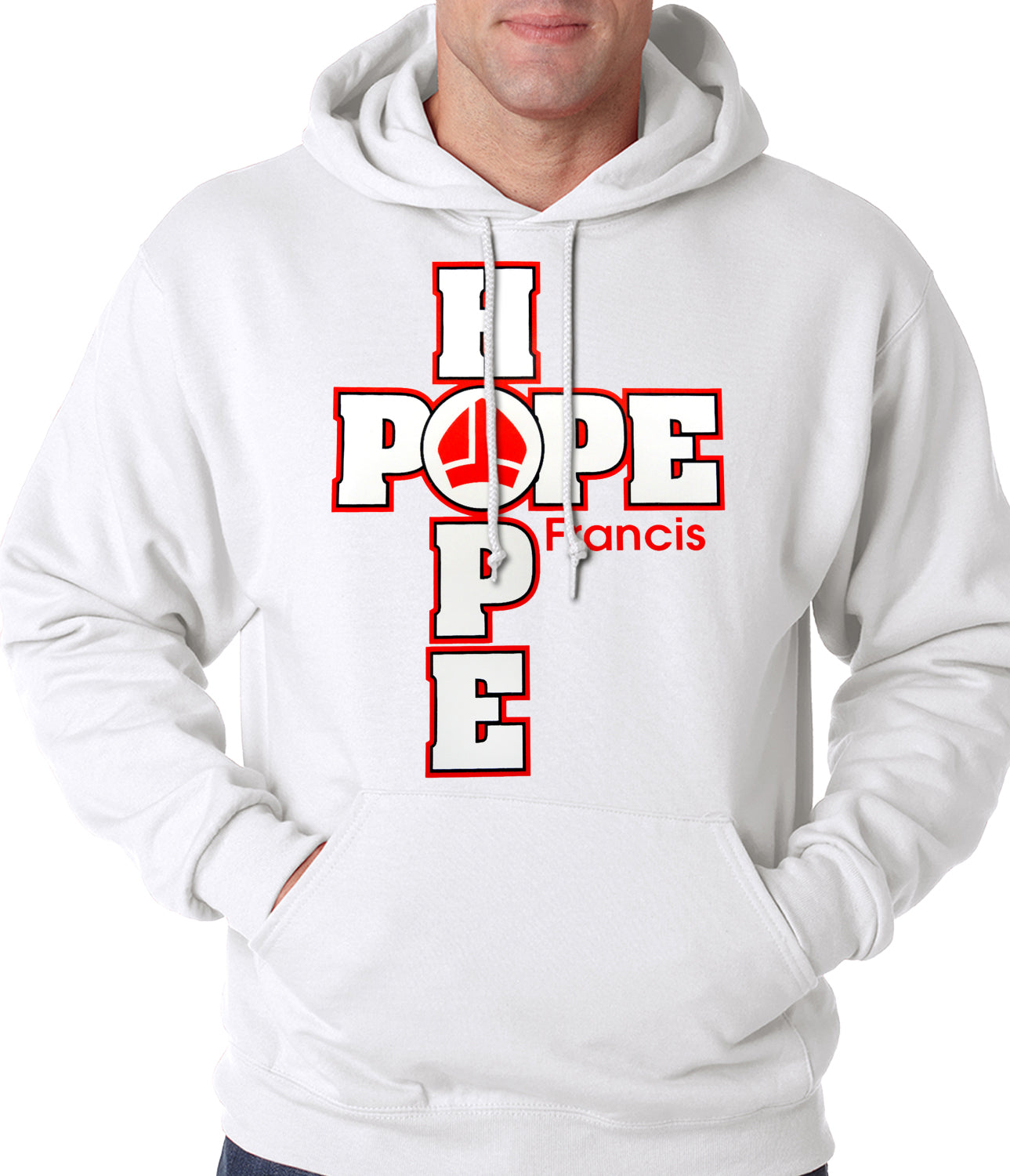 Pope Francis - Hope Adult Hoodie