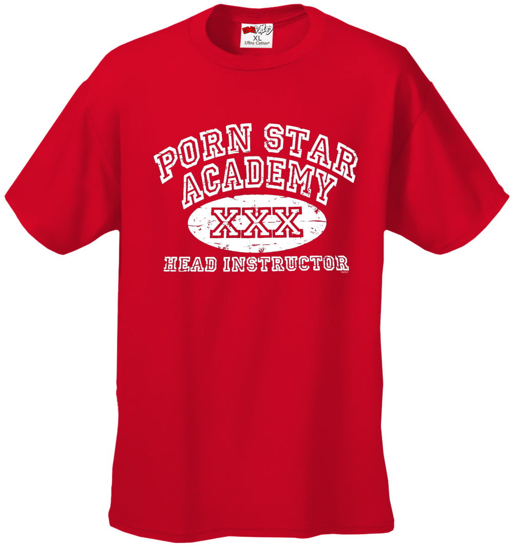 Porn Star Academy Mens T-Shirt