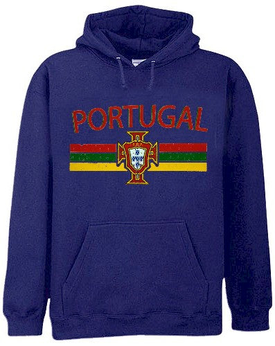 Portugal Vintage Shield International Hoodie