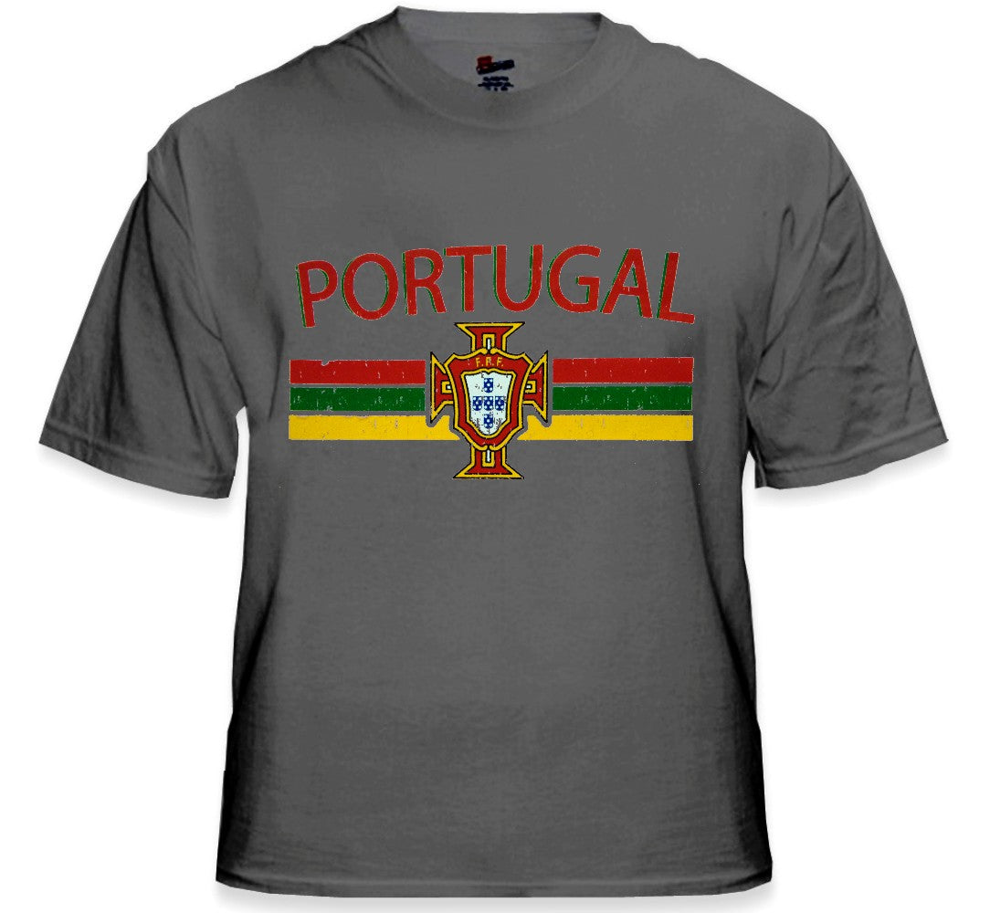 Portugal Vintage Shield International Mens T-Shirt