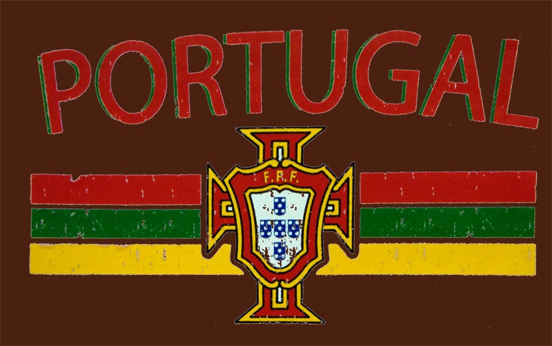 Portugal Vintage Shield International Mens T-Shirt