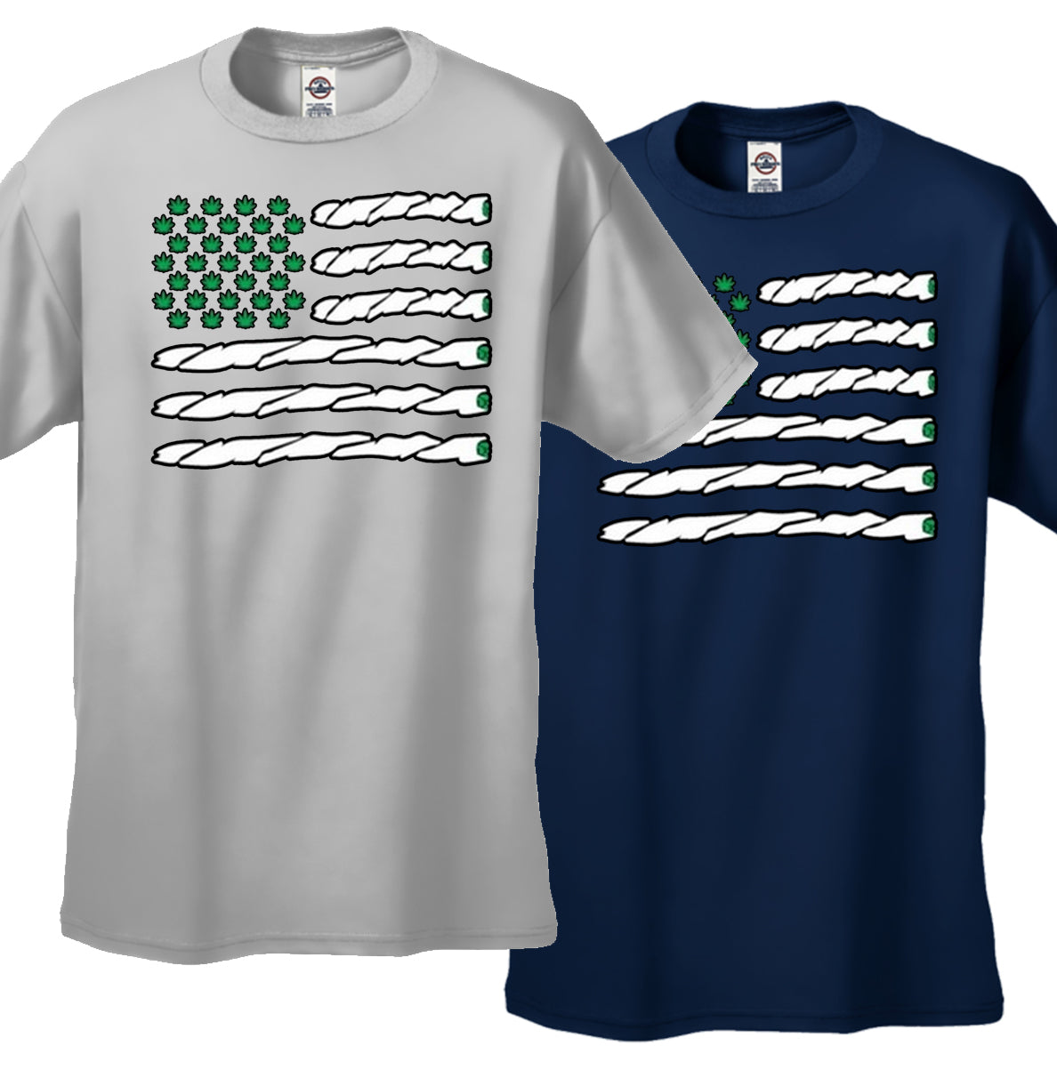 Pot American Flag Men's T-Shirt