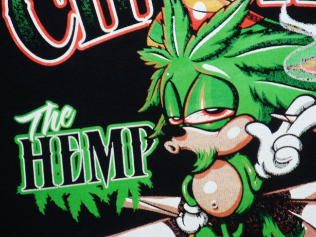 Pot Head Gamer Sweatshirts - Chronic the Hemp Hog Hoodie