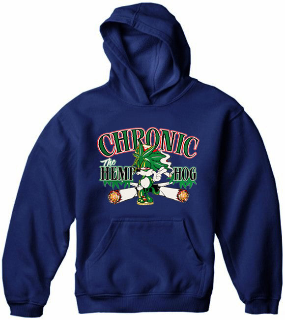 Pot Head Gamer Sweatshirts - Chronic the Hemp Hog Hoodie