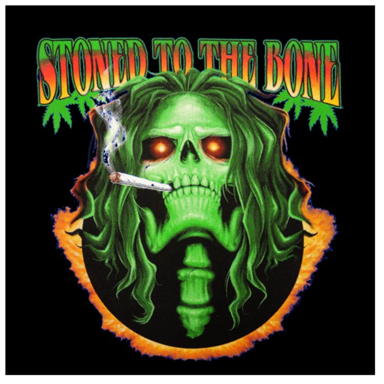 Pot Head & Stoner Tees - Stoned to the Bone T-Shirt