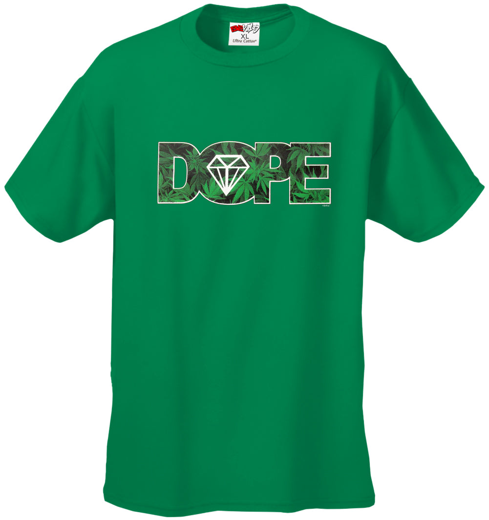 Pot Leaf Dope Diamond Men's T-Shirt
