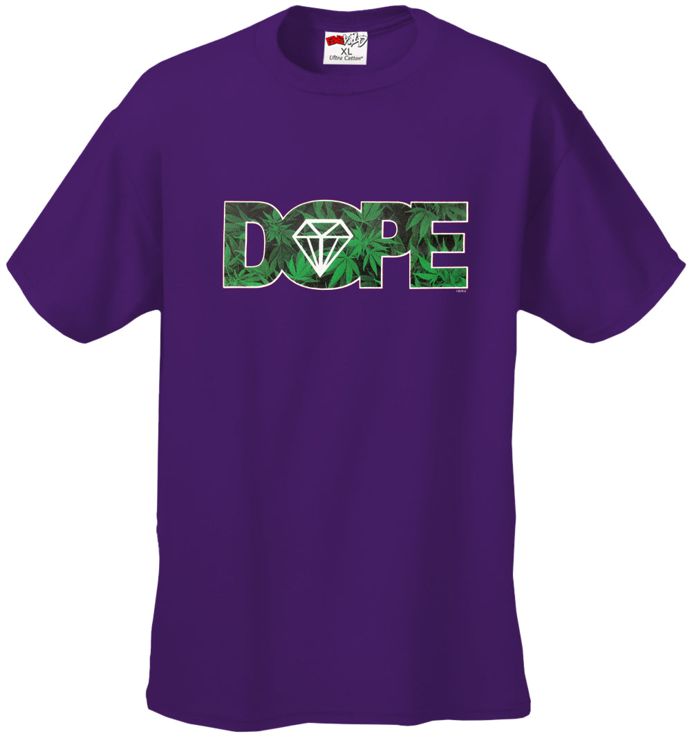 Pot Leaf Dope Diamond Men's T-Shirt