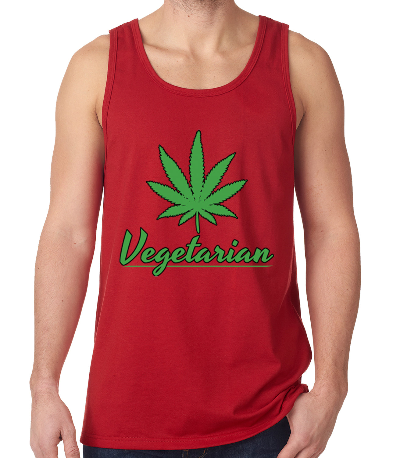 Pot Leaf Vegetarian T-Shirt
