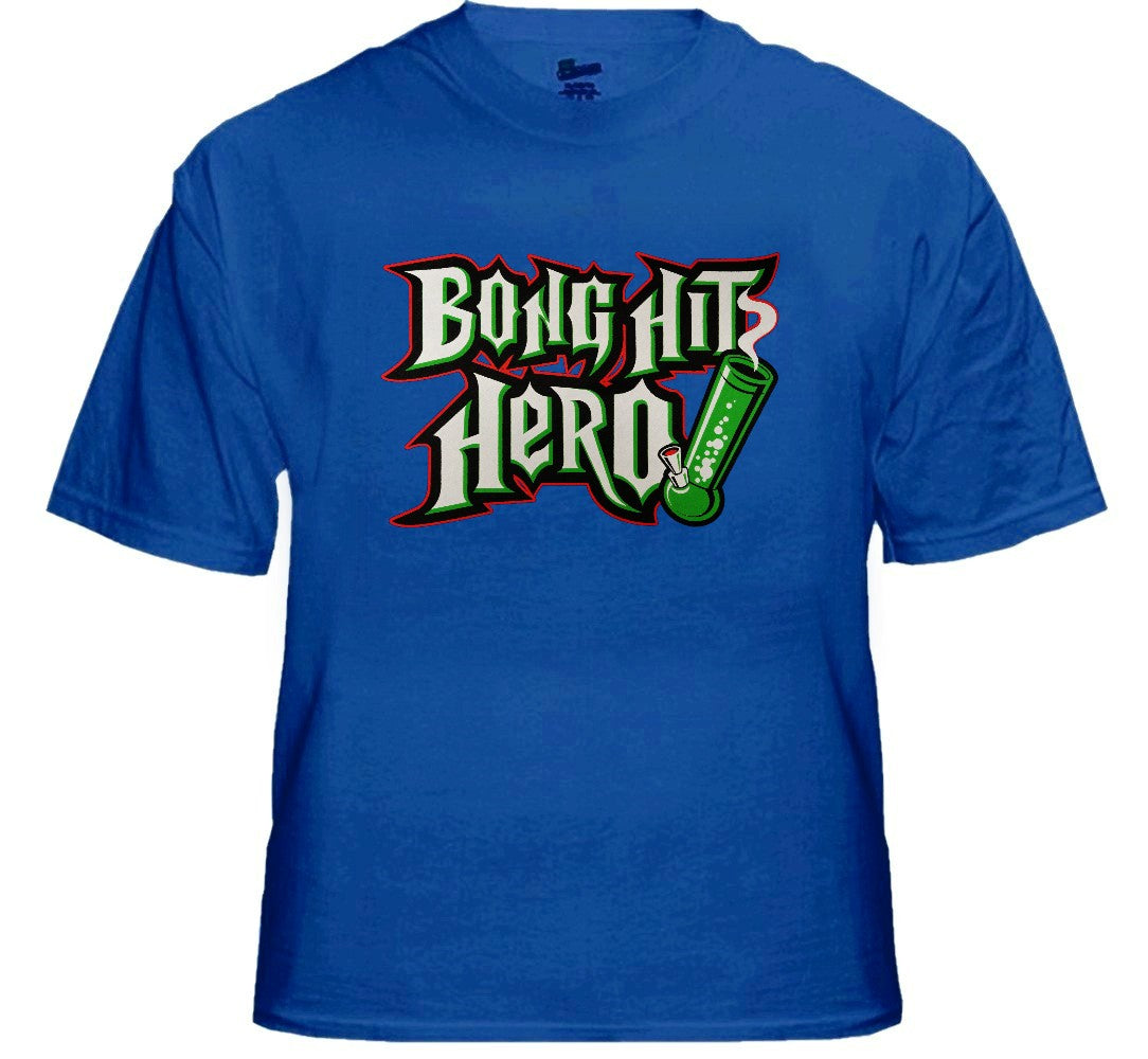 Pothead and Stoner Tees - Bong Hit Hero T-Shirt