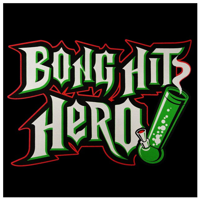 Pothead and Stoner Tees - Bong Hit Hero T-Shirt