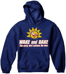 Pothead & Stoner Sweatshirts - Wake & Bake Hoodie