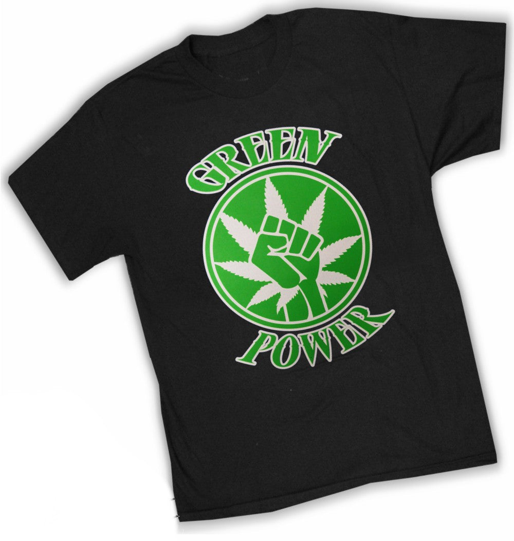 Pothead & Stoner Tees - Green Power T-Shirt
