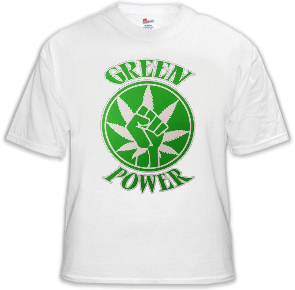 Pothead & Stoner Tees - Green Power T-Shirt