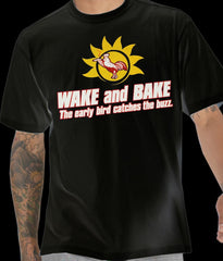 Pothead & Stoner Tees - Wake & Bake T-Shirt