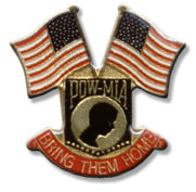 POW Bring Them Home Lapel Pin