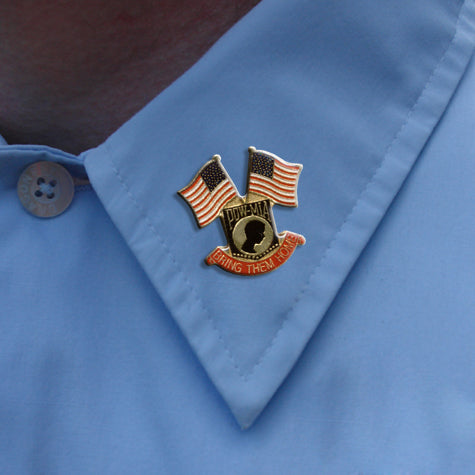 POW Bring Them Home Lapel Pin