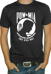 POW/MIA They Still Wait T-Shirt