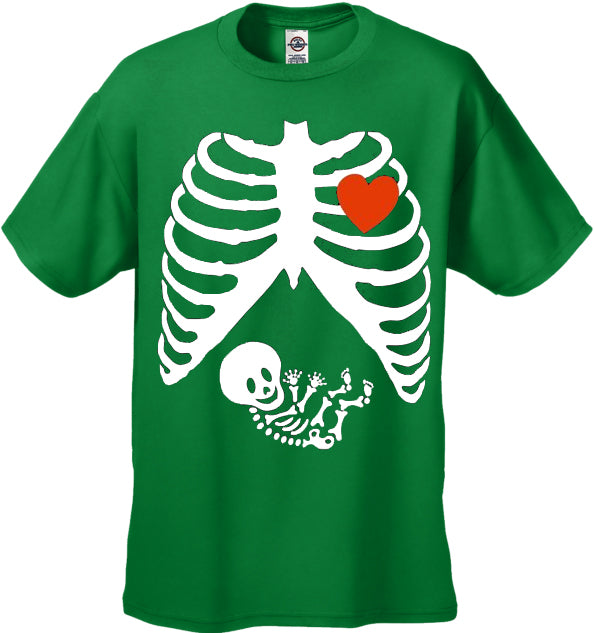 Pregnant Skeleton Men's T-Shirt
