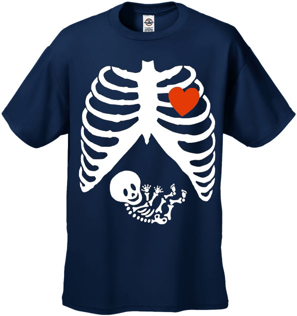Pregnant Skeleton Men's T-Shirt