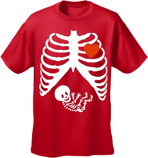 Pregnant Skeleton Men's T-Shirt