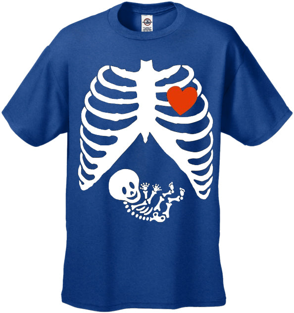 Pregnant Skeleton Men's T-Shirt