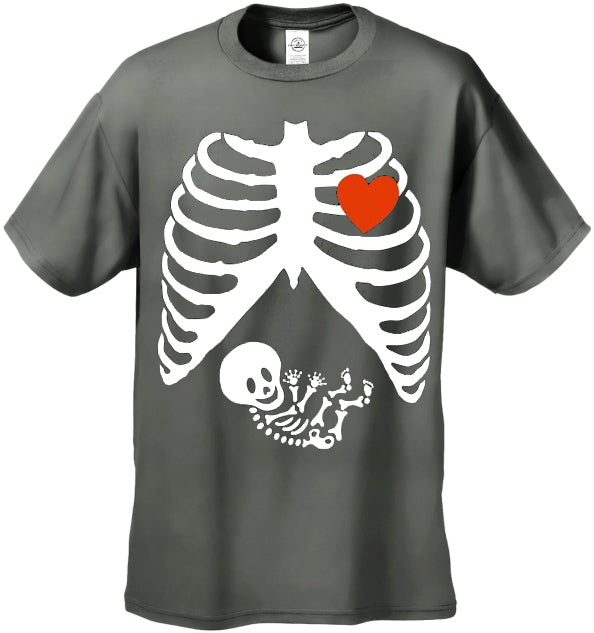Pregnant Skeleton Men's T-Shirt