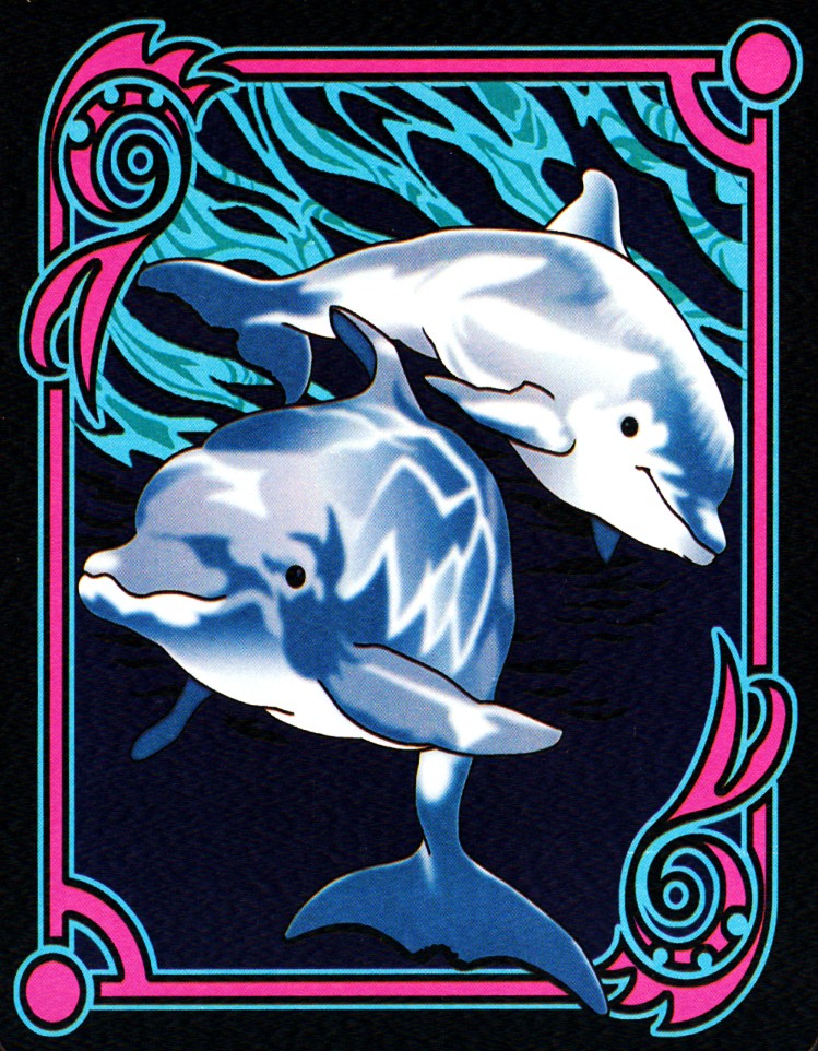 Premium Dolphin Wall Hanging Tapestry / Bedspread (Full Size)