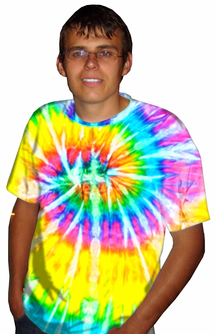 Premium Hand Made Tie Dye T-Shirts - Citrus Tie Dye T-Shirt