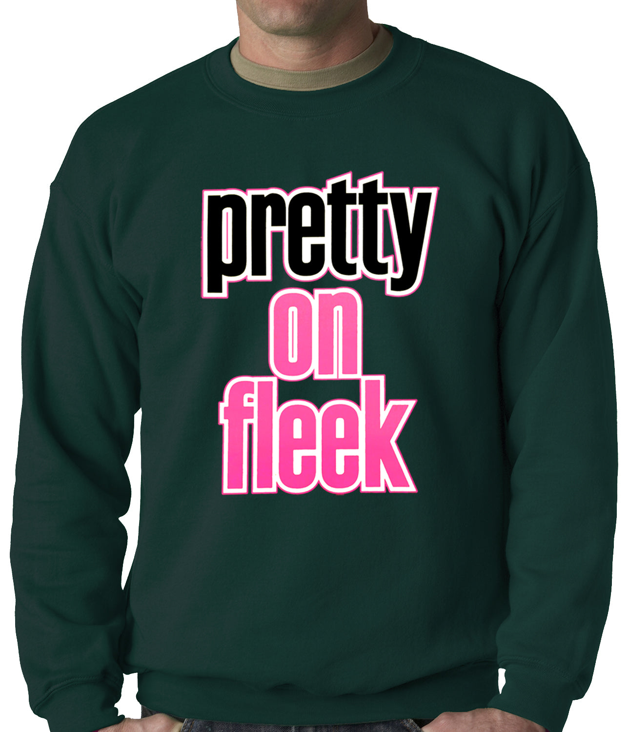 Pretty on Fleek Adult Crewneck