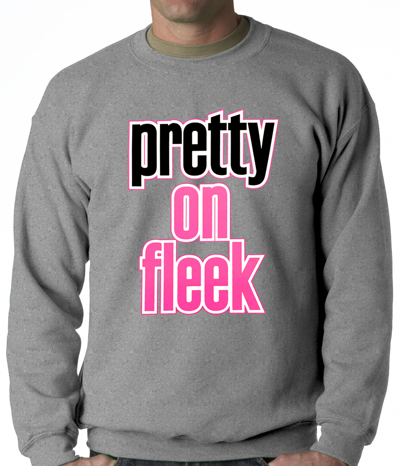 Pretty on Fleek Adult Crewneck