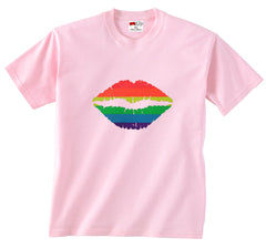 Pride Rainbow Kiss Men's T-Shirt