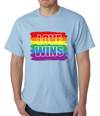 Rainbow Love Wins Gay Marriage Equality Mens T-shirt