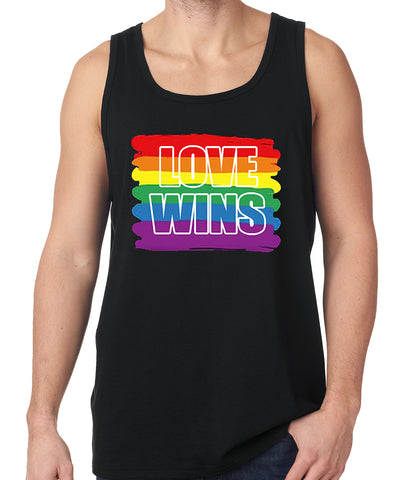 Rainbow Love Wins Gay Marriage Equality Tank Top