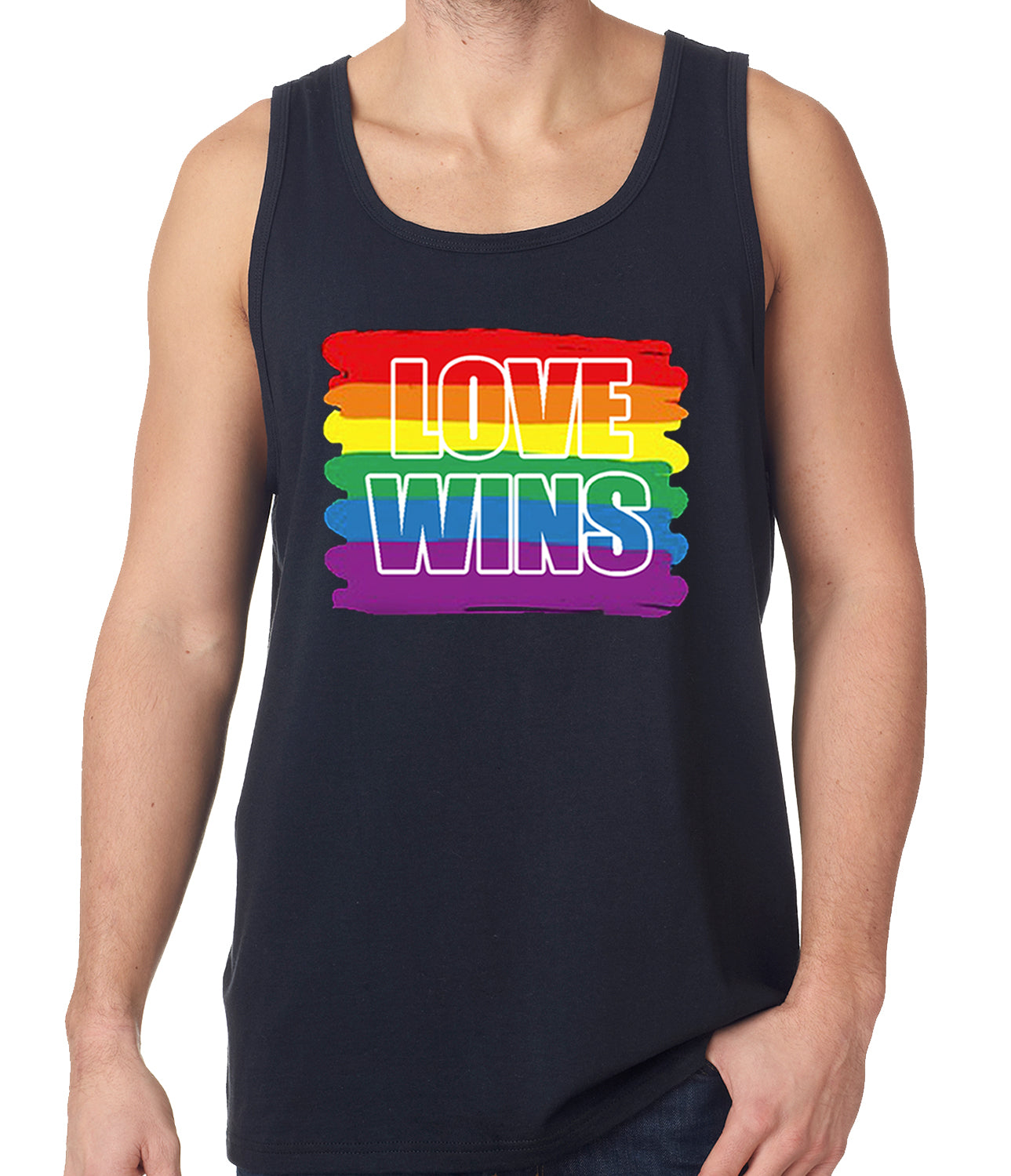 Rainbow Love Wins Gay Marriage Equality Tank Top