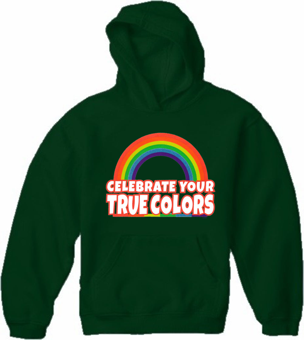 Rainbow Pride Adult Hoodie