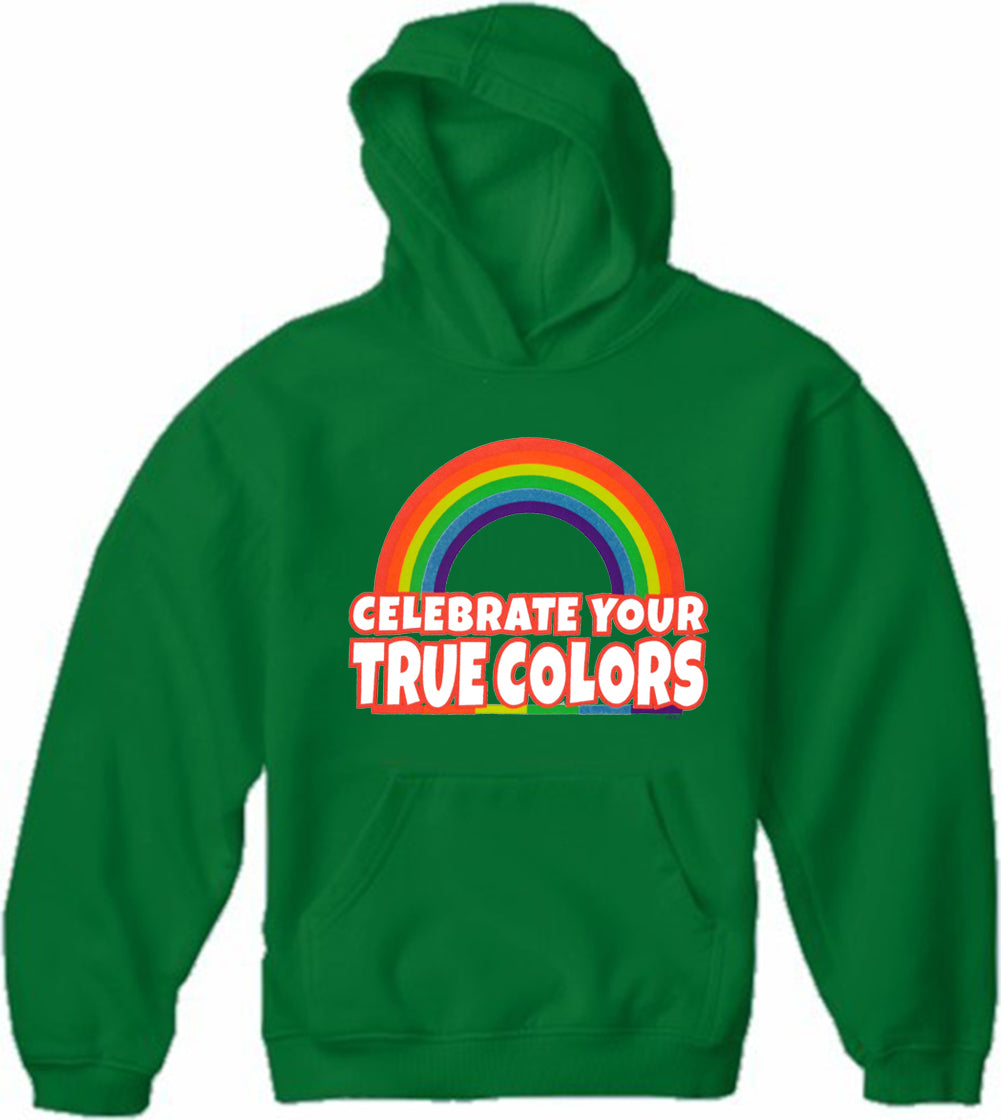 Rainbow Pride Adult Hoodie