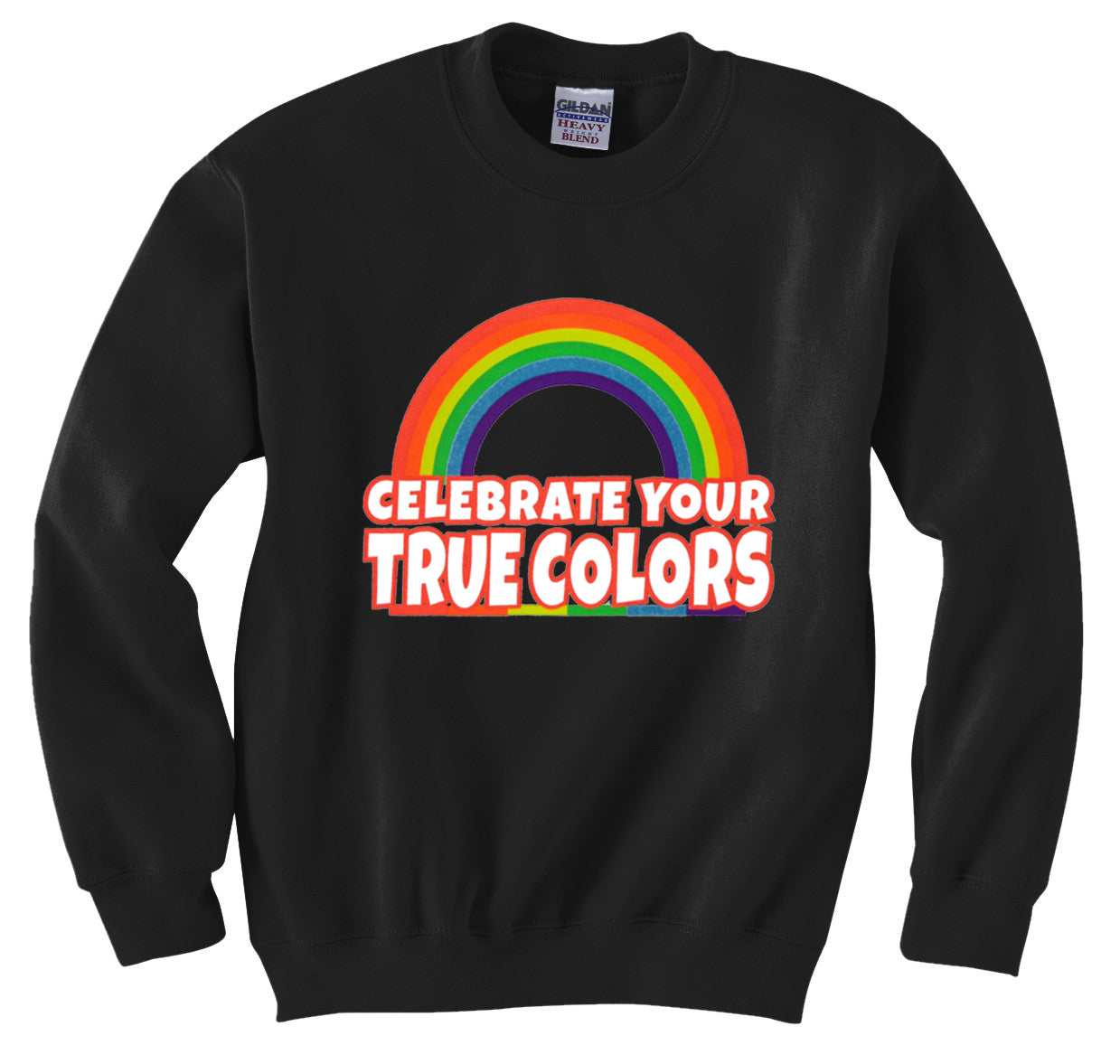 Rainbow Pride Crew Neck Sweatshirt
