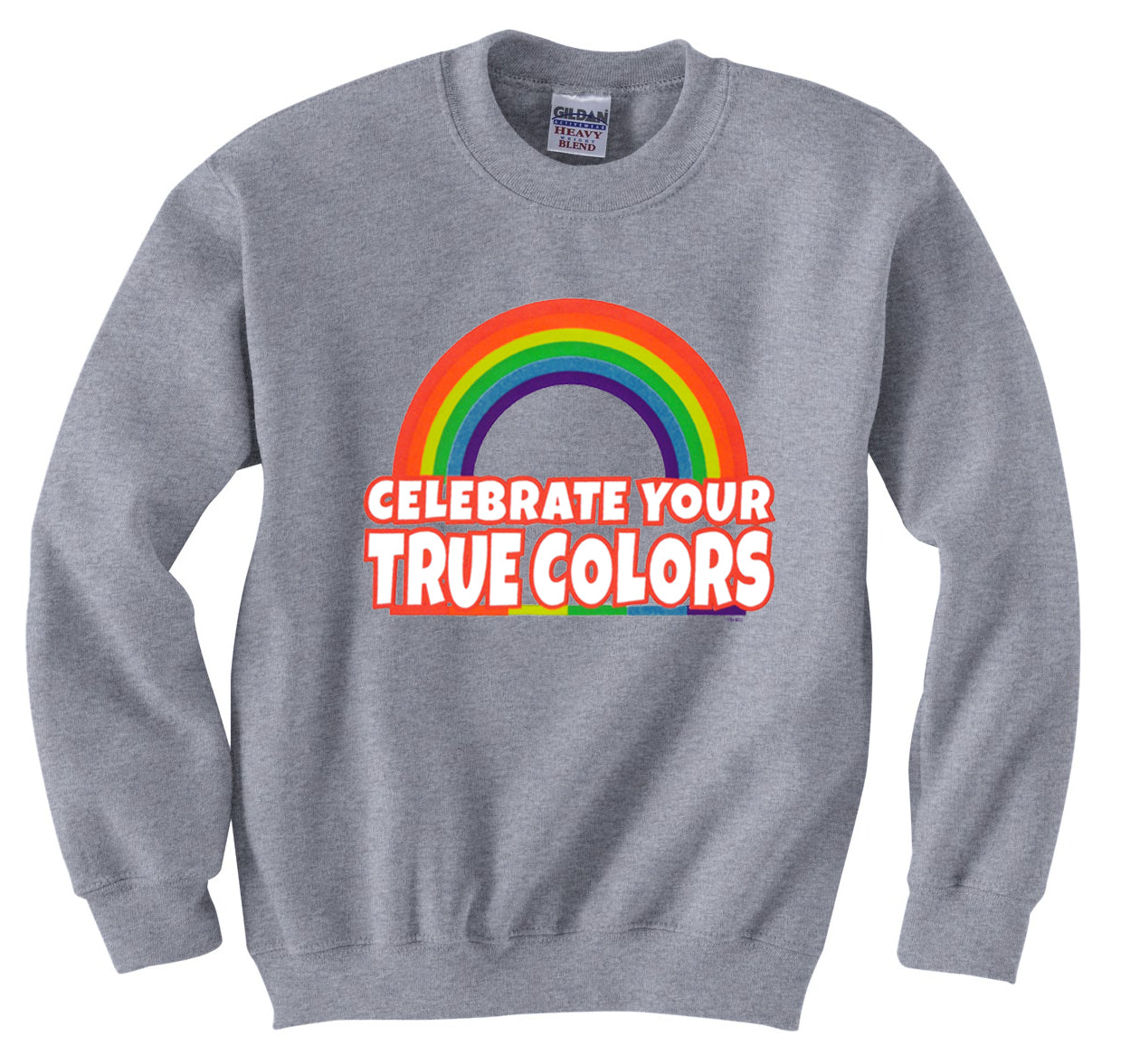 Rainbow Pride Crew Neck Sweatshirt