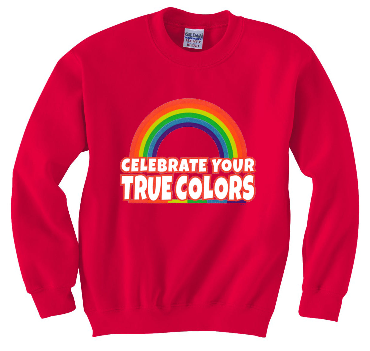 Rainbow Pride Crew Neck Sweatshirt