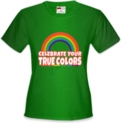 Rainbow Pride Girl's T-Shirt