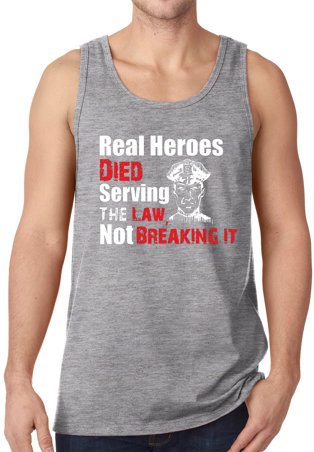 Real Heroes Tanktop