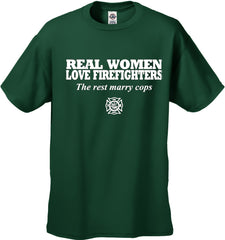 Real Women Love Firefighters Men's T- Shirt
