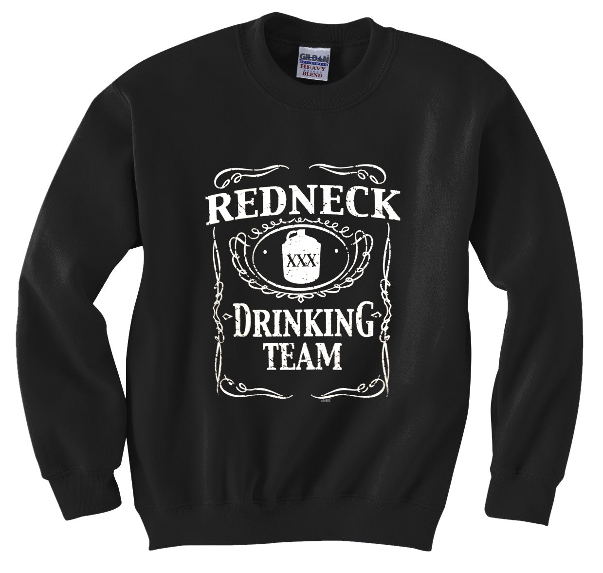 Redneck Drinking Team Crew Neck Sweatshirt
